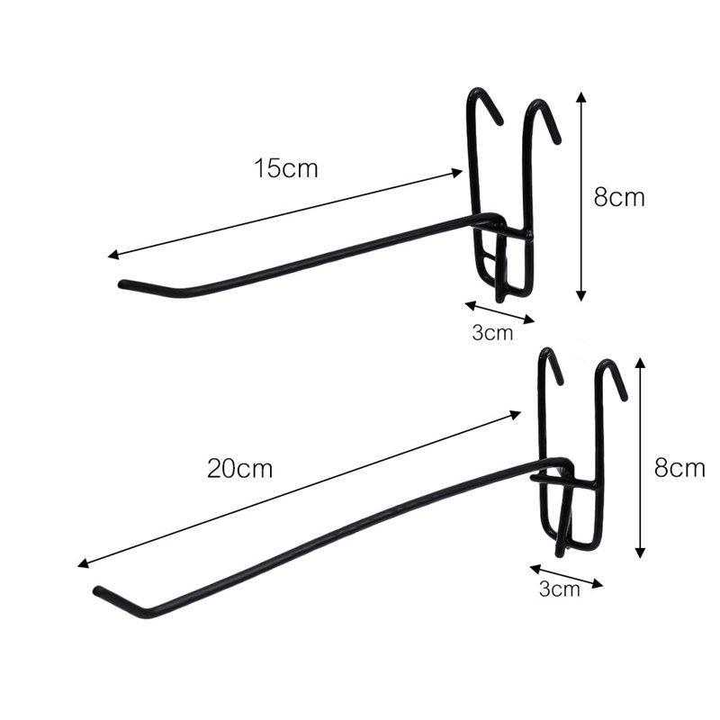 Крючок для аксессуаров металлический настенный для витрины (арт. 25-19080097)