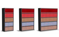 Стойка для сигарет из металла и дерева для магазинов (арт. 25-19080114)