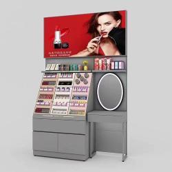 Полка для косметики с зеркалом и дисплеем для макияжа (арт. 25-19080121)