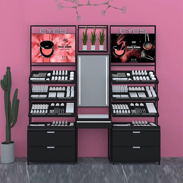 Стойка для косметики с подсветкой и LED (арт. 25-19080124)