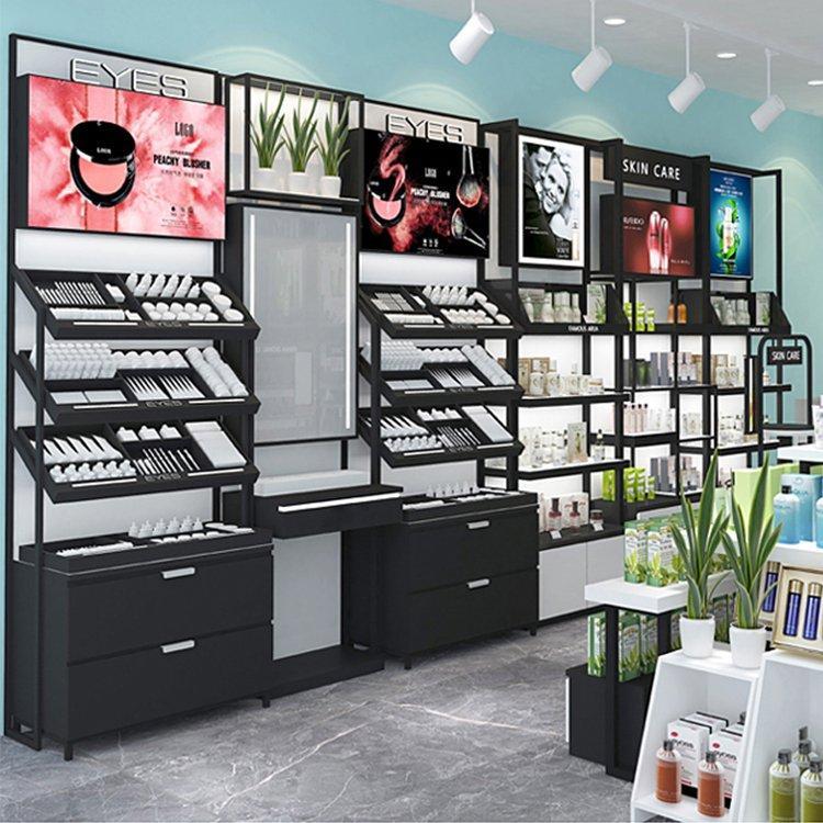 Стойка для косметики с подсветкой и LED (арт. 25-19080124)