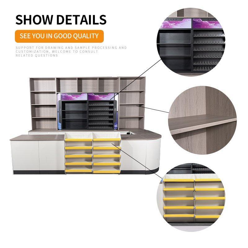 Кассовая стойка многофункциональная для магазинов (арт. 25-19080131)