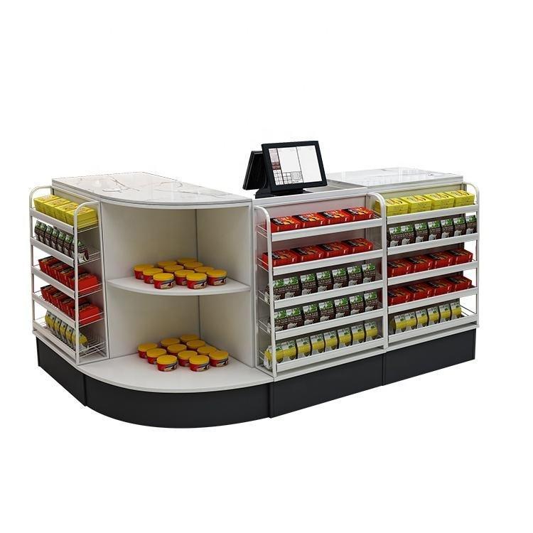 Стойка кассира с углом для магазина и кафе (арт. 25-19080143)