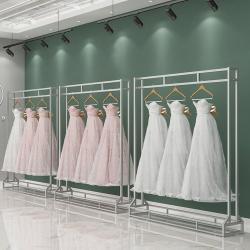 Стойка для одежды из нержавеющей стали с золотым покрытием (арт. 25-19080144)