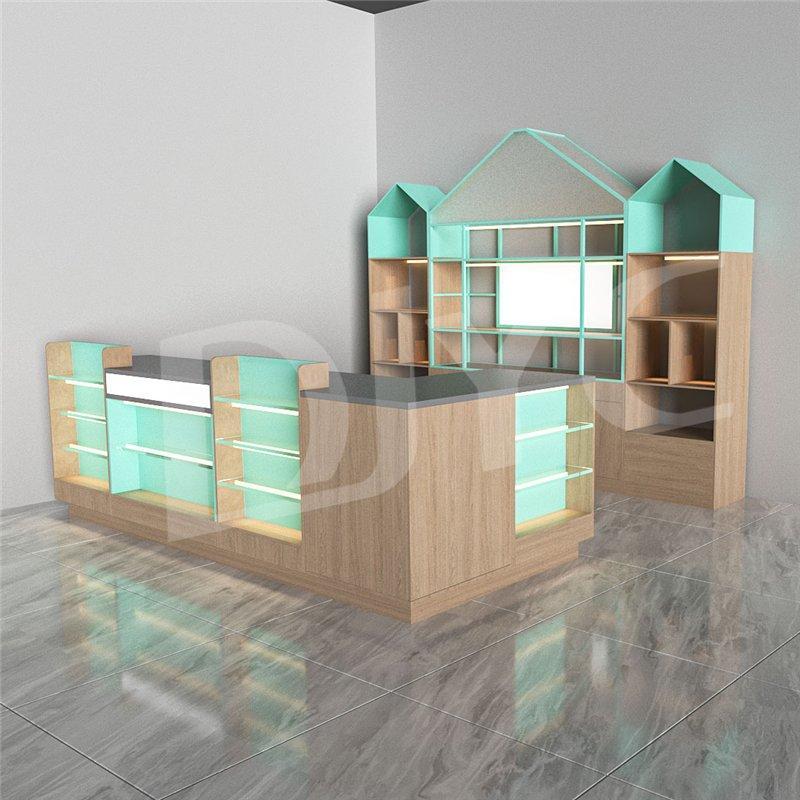 Стеллаж для товаров матери и ребенка с полками для ухода за малышом (арт. 25-19080151)