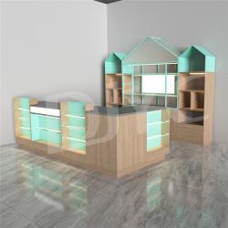 Стеллаж для товаров матери и ребенка с полками для ухода за малышом (арт. 25-19080151)