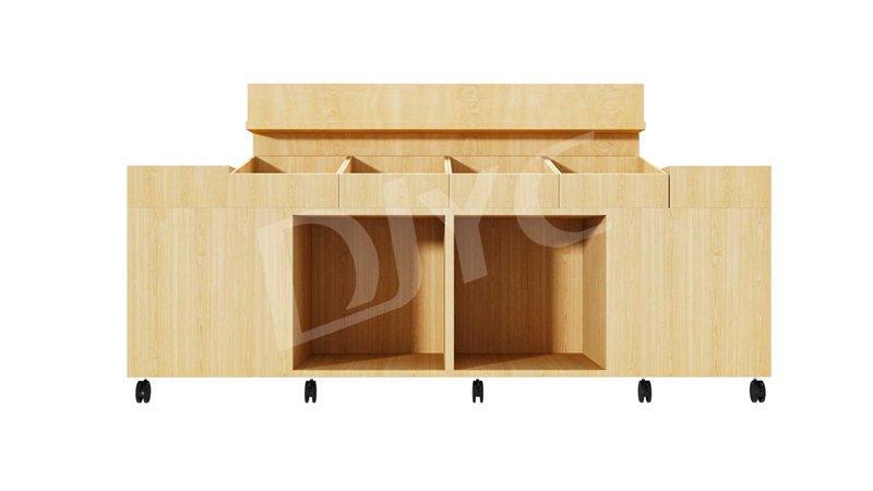 Полка для овощей и фруктов с деревянным декором (арт. 25-19080153)