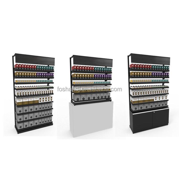 Стеллаж металлический для табака с полками и стойкой (арт. 25-19080156)