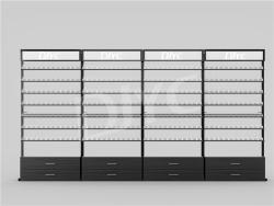 Стойка для табака металлическая напольная с полками (арт. 25-19080160)
