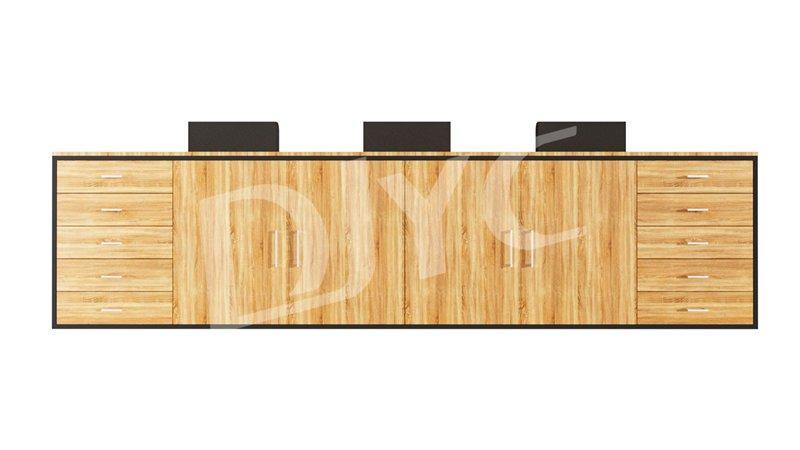 Кассовый стол из дерева для супермаркета и бутика (арт. 25-19080164)