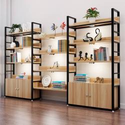 Стеллаж настенный деревянный для магазина и супермаркета (арт. 25-19080171)