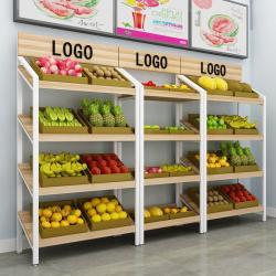 Стеллаж для фруктов и вина из стали и дерева (арт. 25-19080172)