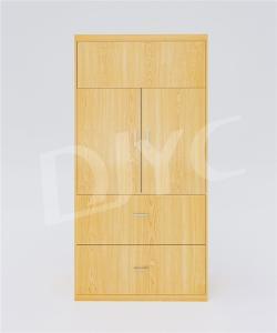 Шкаф для одежды недорогой с полками и вешалками (арт. 25-19080173)