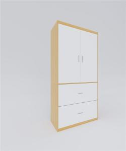 Шкаф для одежды недорогой с полками и вешалками (арт. 25-19080173)