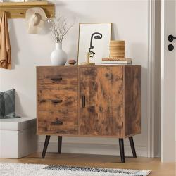 Шкаф для хранения с дверцей и полками 3 ящика (арт. 25-19080175)