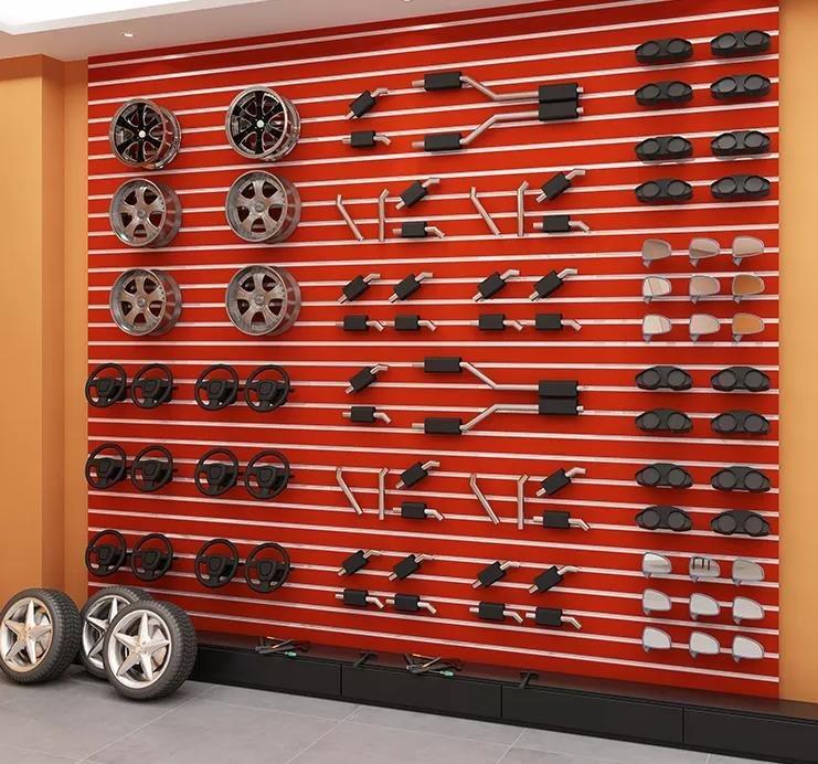 Стойка для инструментов напольная с крючками и панелями (арт. 25-19080196)