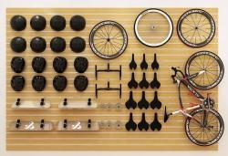 Стойка для инструментов напольная с крючками и панелями (арт. 25-19080196)