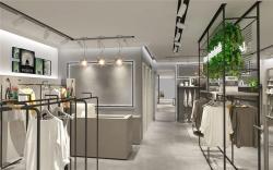 Стойка для одежды современная дизайнерская для магазина (арт. 25-19080198)