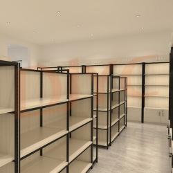 Стеллажи для магазинов двухсторонние высококачественные (арт. 25-19080205)