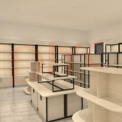 Стеллажи для магазинов двухсторонние высококачественные (арт. 25-19080205)