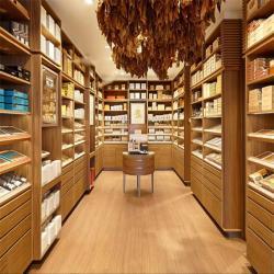 Шкаф-витрина для сигарет с подсветкой LED и полками (арт. 25-19080213)