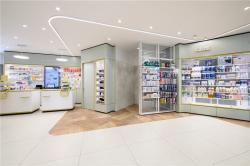 Мебель для аптеки современная с витринами (арт. 25-19080215)