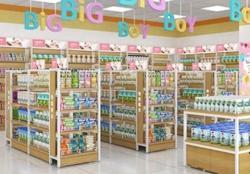 Услуга дизайна интерьера аптеки с полками и кассой (арт. 25-19080217)