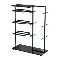 Стойка для одежды двойная золотая женская (арт. 25-19080224)