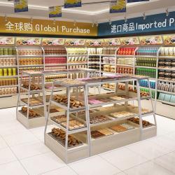 Стойка для хлеба деревянно-металлическая для магазина (арт. 25-19080266)