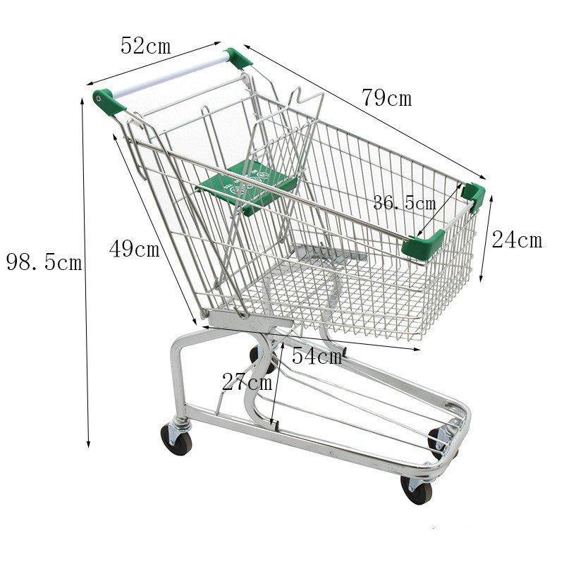 Тележка для покупок супермаркета прочная американская (арт. 25-19080320)