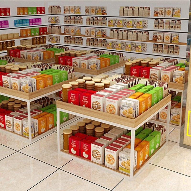 Стеллаж для фруктов и овощей деревянный магазинный (арт. 25-19080328)