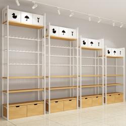 Стеллаж для магазина с полками Miniso, коммерческий дизайн (арт. 25-19080330)