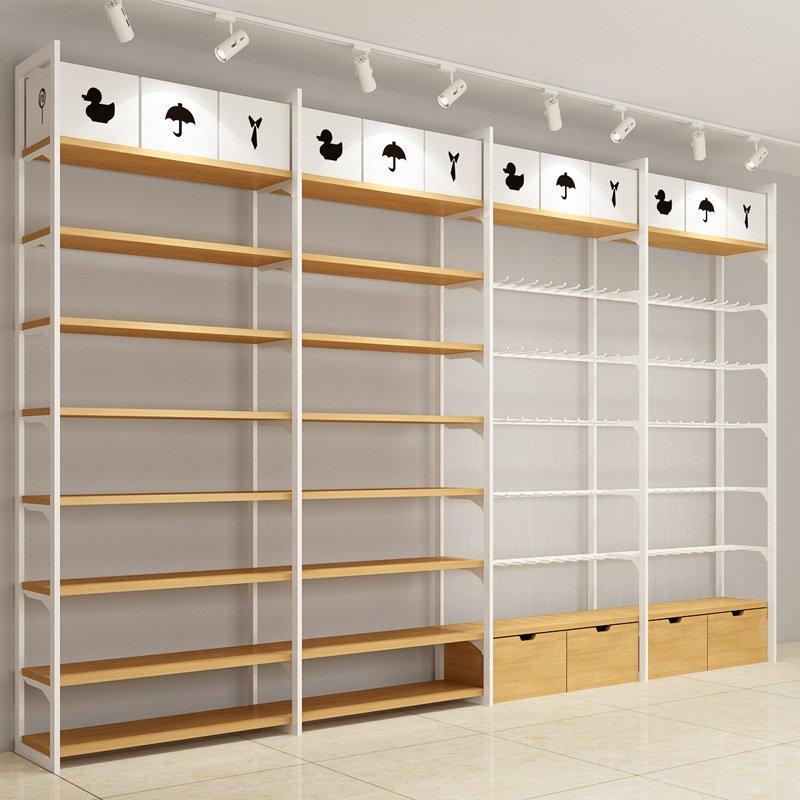 Стеллаж для магазина с полками Miniso, коммерческий дизайн (арт. 25-19080330)