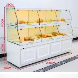 Стеллаж для хлеба деревянный многоярусный передвижной стильный (арт. 25-19080347)