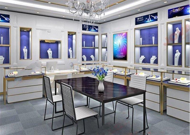 Витрина для ювелирного магазина с подсветкой (арт. 25-19080349)