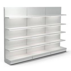 Стеллажи двусторонние для супермаркета с LED подсветкой (арт. 25-19080361)