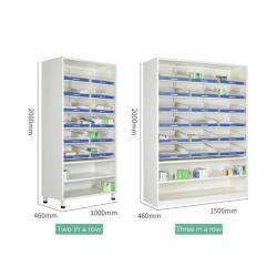 Стеллажи для аптеки с полками и стойками для лекарств (арт. 25-19080364)