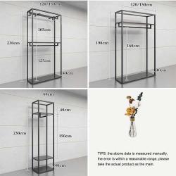 Вешалка для брюк с раздвижной конструкцией для магазина одежды (арт. 25-19080376)