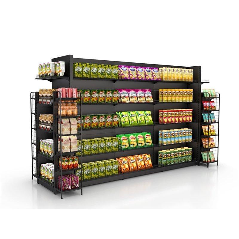 Стеллажи металлические для магазина с торцевой стойкой (арт. 25-19080381)