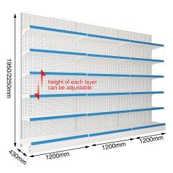 Металлические стеллажи для супермаркета Heavy Duty (арт. 25-19080382)