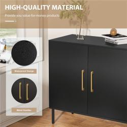 Шкаф для хранения с двойными дверцами, белый, регулируемые полки (арт. 25-19080385)