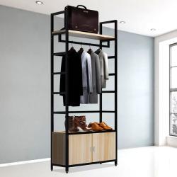 Стеллажи для одежды многофункциональные на заказ (арт. 25-19080402)