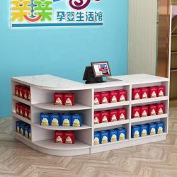 Кассовый прилавок с двойной полкой для магазина (арт. 25-19080416)