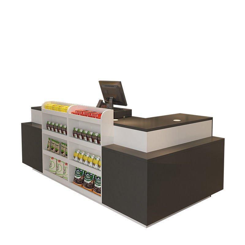 Кассовый прилавок с полками для табака и алкоголя (арт. 25-19080417)
