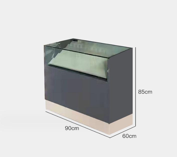 Кассовый стол с U-образной полкой для сигарет и вина (арт. 25-19080419)