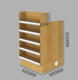 Кассовый прилавок для магазинов и аптек деревянный угловой (арт. 25-19080425)