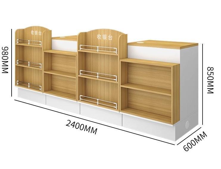 Стойка кассира универсальная современная для магазина и аптеки (арт. 25-19080426)