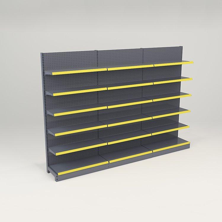 Стеллаж для супермаркета с полками для продуктов (арт. 25-19080427)