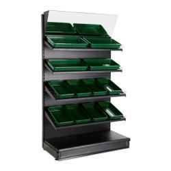 Стеллаж металлический для супермаркета 5 уровней (арт. 25-19080439)