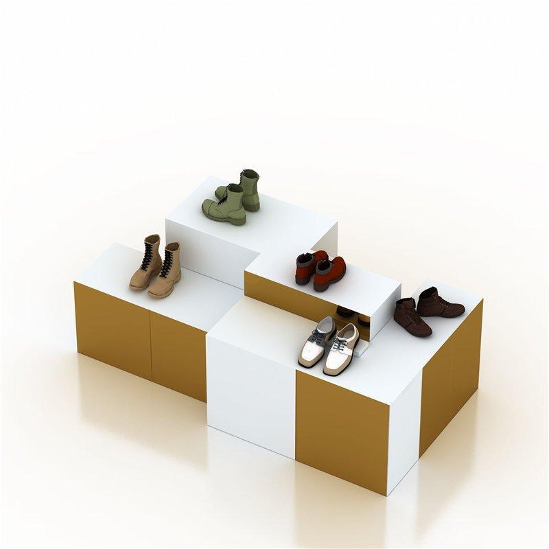 Стойка для обуви модульная деревянная с подсветкой (арт. 25-19080445)